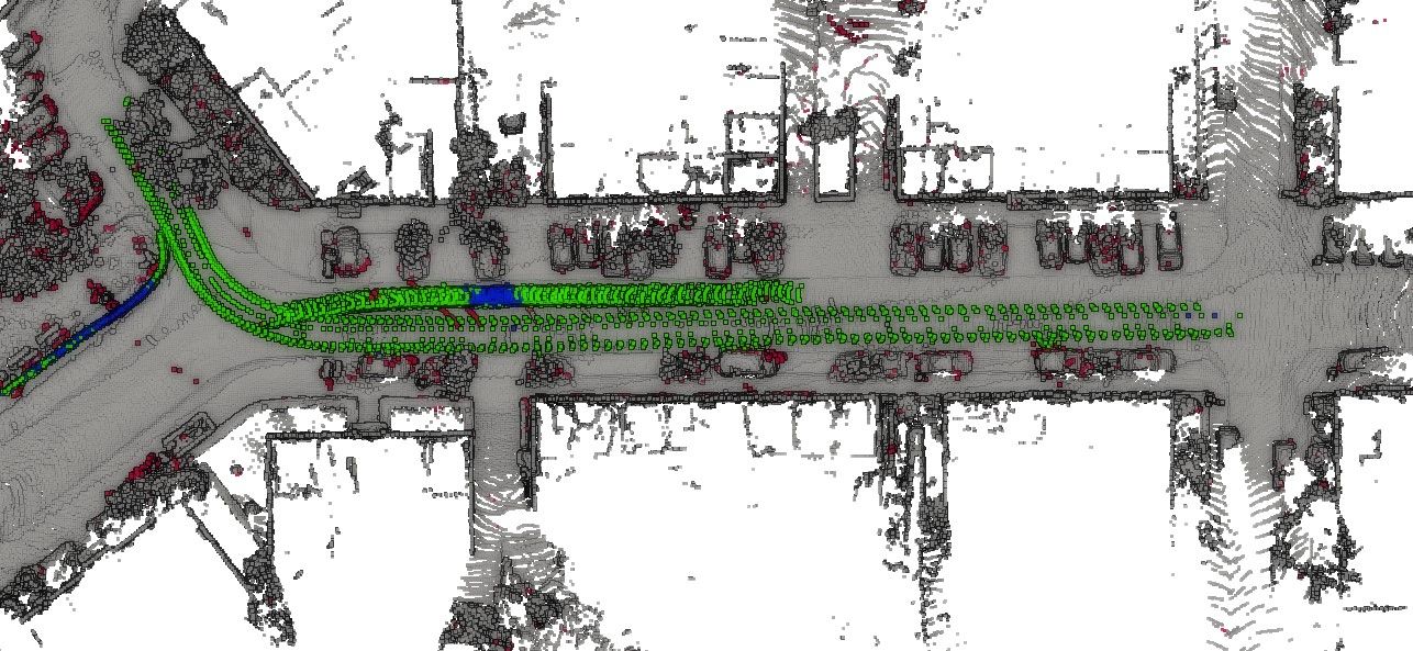 Removert dynamic object removal result