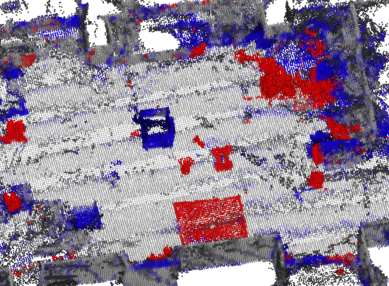MTD-Map without dynamic objects